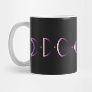 Moon Phase in pink Mug